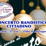 Concerto di Natale della Banda cittadina di Mesagne, oggi alle 19.30 in Chiesa Madre