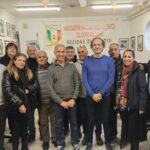 BRINDISI.Scambio di auguri natalizi nella sede A.N.VV.F. nel Comando Prov. dei Vigili del Fuoco.