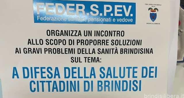 BRINDISI.”Incontro Feder.S.P.EV: Achille Azzarito (ONMIC) Lancia un Appello per la Sanità – Più Risorse, Stabilizzazione e Solidarietà”