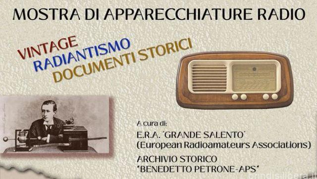 La Radio compie 100 anni: una giornata tra storia, cultura e tecnologia a Brindisi Domenica 24 novembre 2024